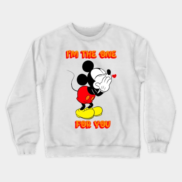 Valentines Day Couple male 3 Crewneck Sweatshirt by unknow user